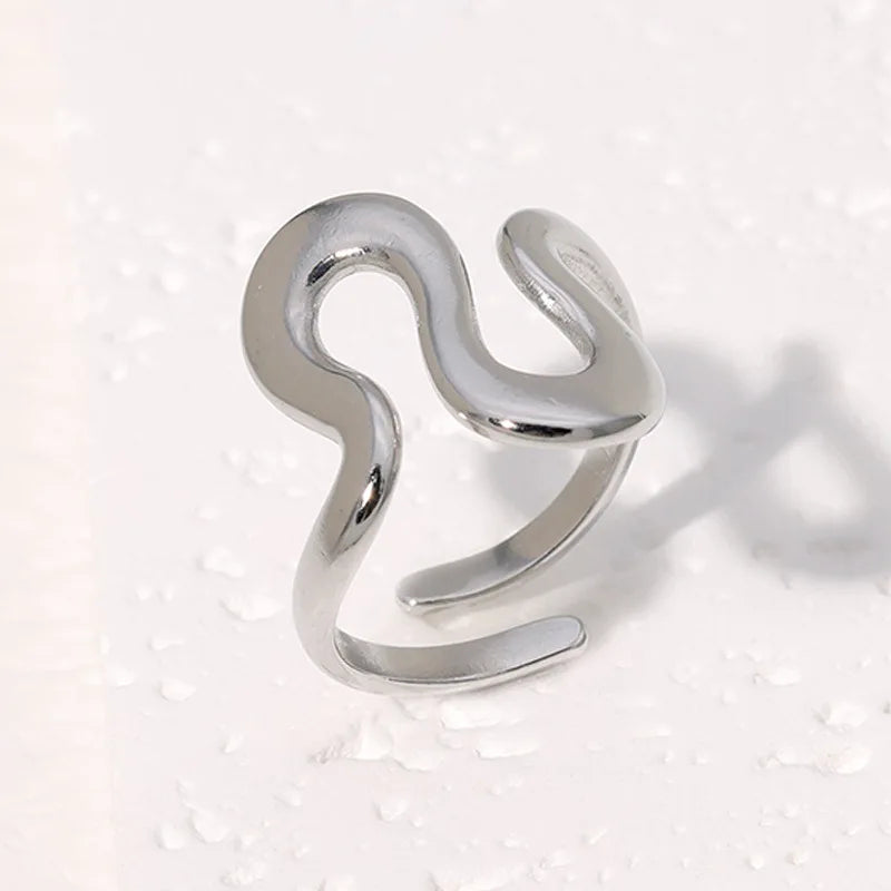 Stainless Open Ring
