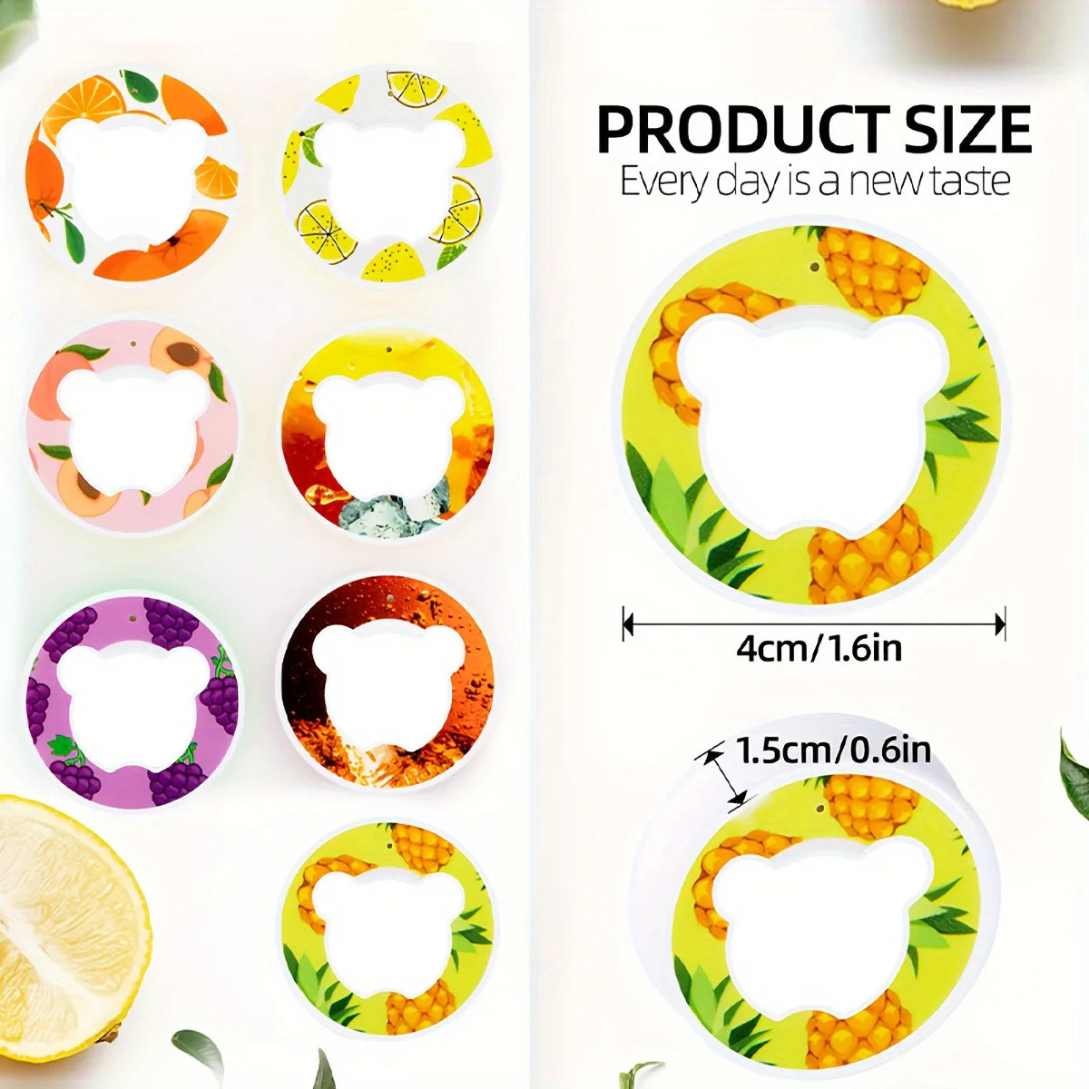 Fruit Flavor Water Bottle